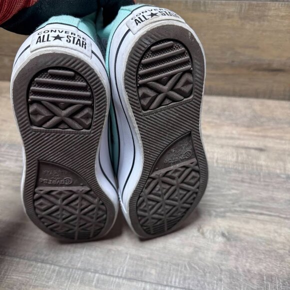 Converse Platform High Top Beach Glass Canvas Sneakers Women's Size 7 - Picture 4 of 7